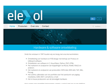 Tablet Screenshot of elexol.nl